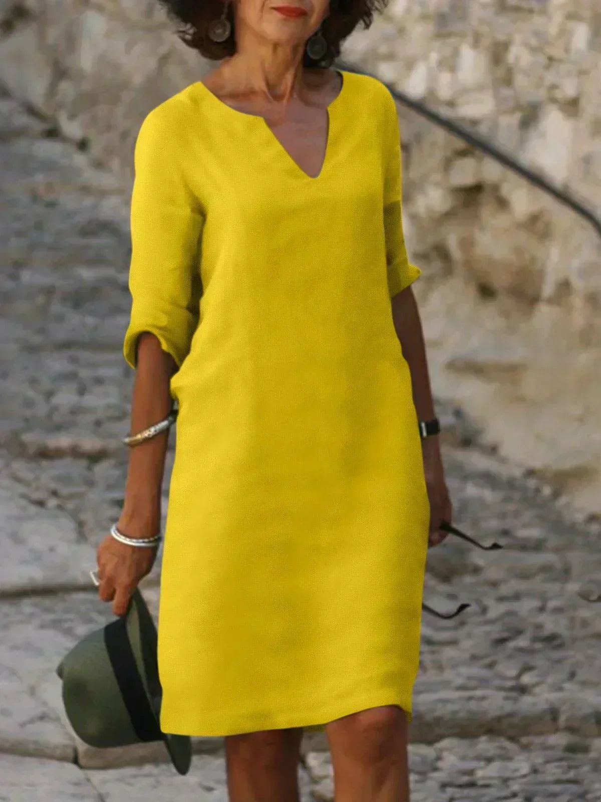 Beatriceâ„¢ | Abito Elegante con Raffinata Scollatura a V