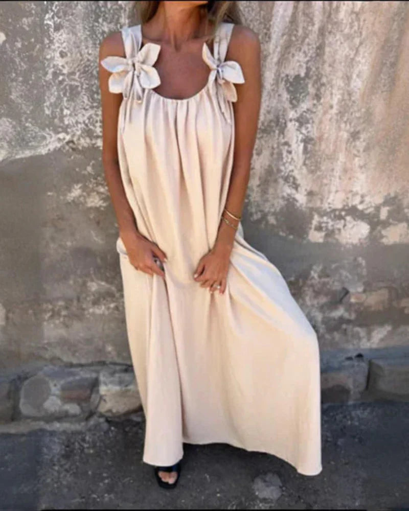 Saskia™ | Maxi Abito con Stampa Floreale