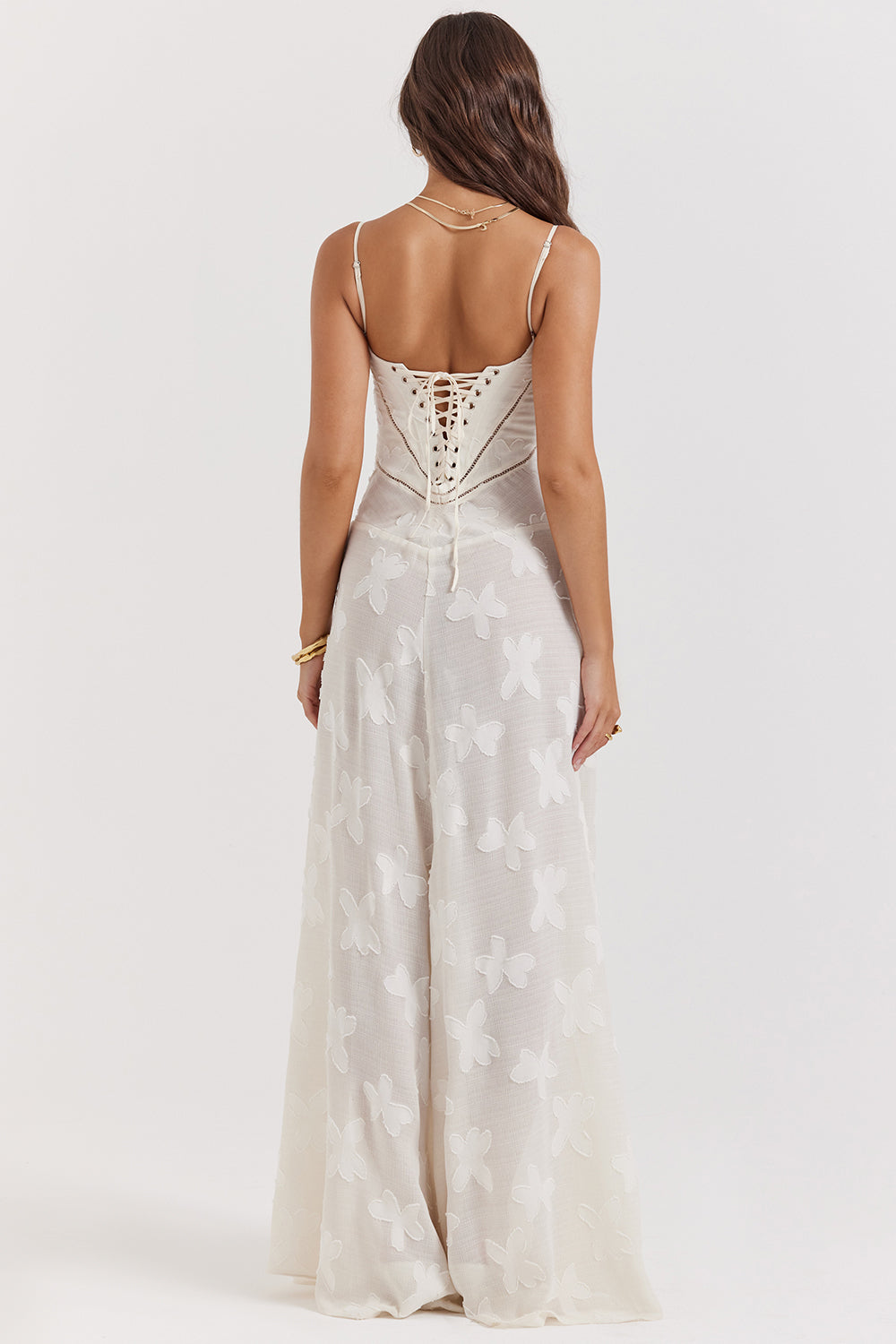 Pauletteâ„¢ | Elegante Abito Lungo con Corsetto
