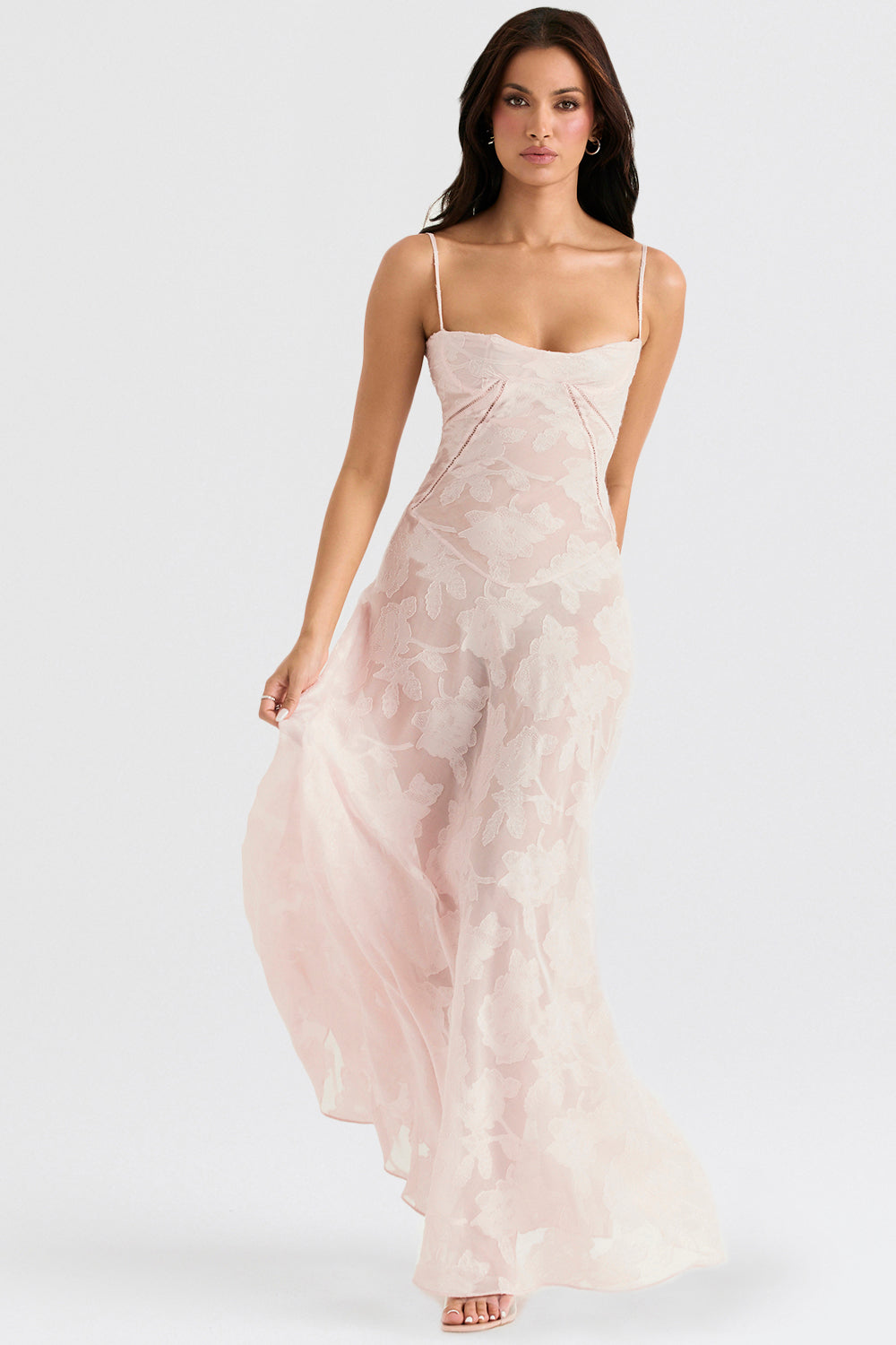 Pauletteâ„¢ | Elegante Abito Lungo con Corsetto