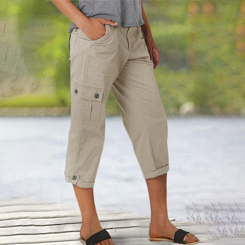 Nina™ Capri Cargo Shorts for Women