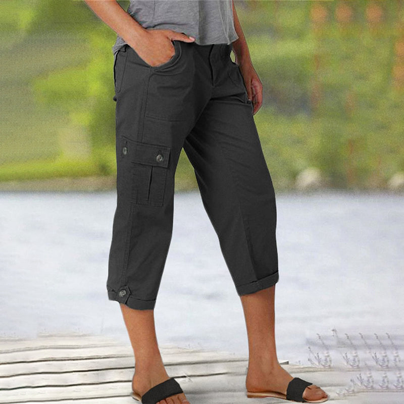 Nina™ Capri Cargo Shorts for Women