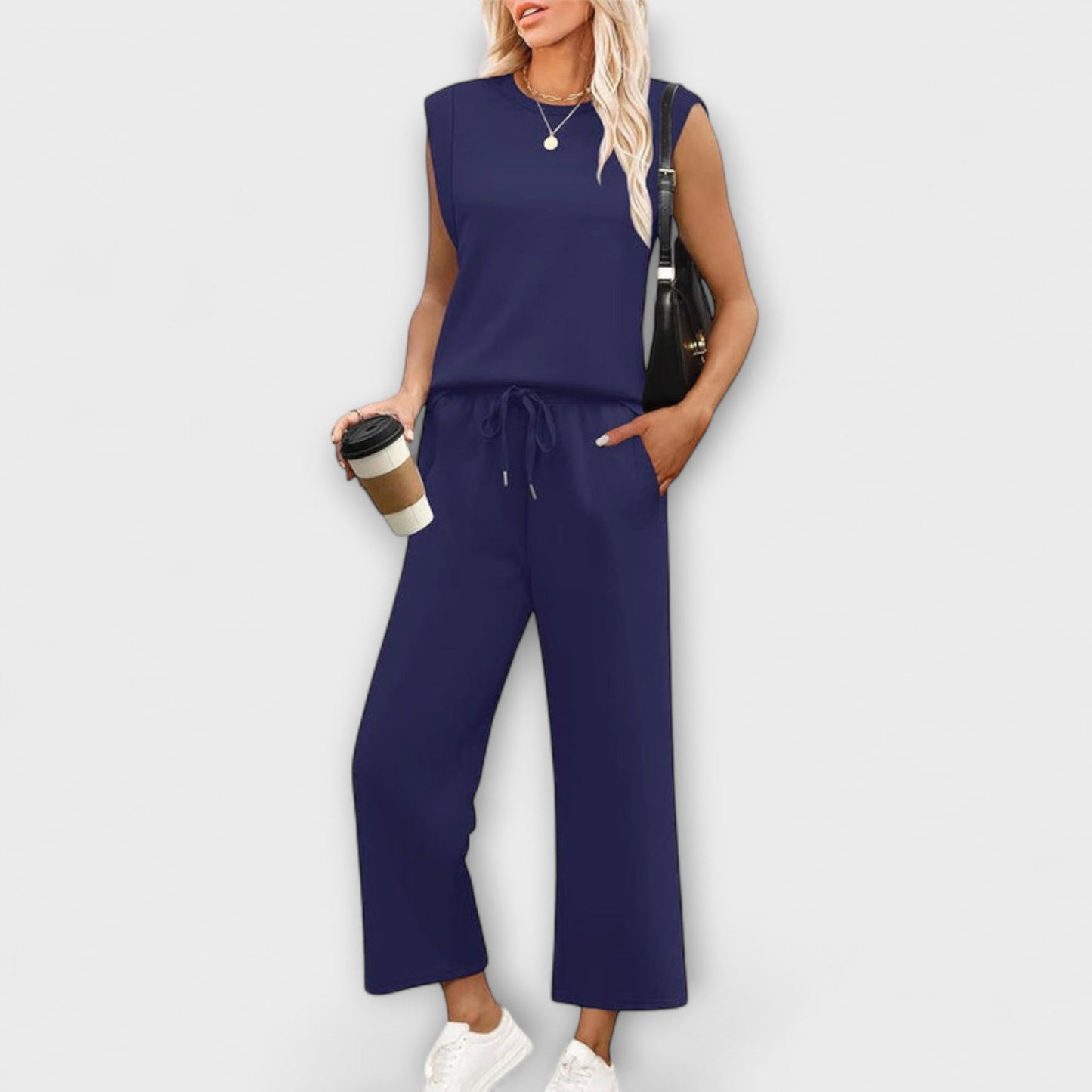 Lourdes™ - Conjunto feminino de duas peças