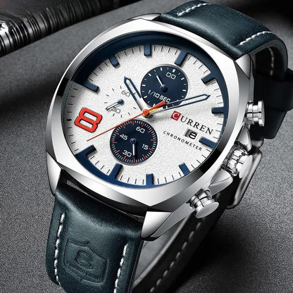 James - Waterproof Chronograph Sports Watch with Military Design