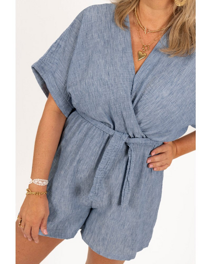 Verona - Linnen Playsuit
