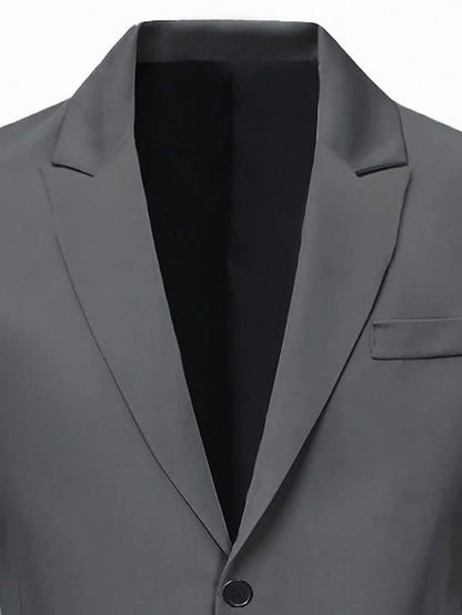 Fabio™ – Completo Uomo Monocolore con Giacca a Tasche e Pantalone Coordinato