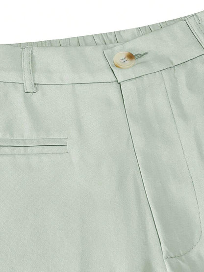 Alessio™ – Pantalone Uomo Slim Fit Monocolore