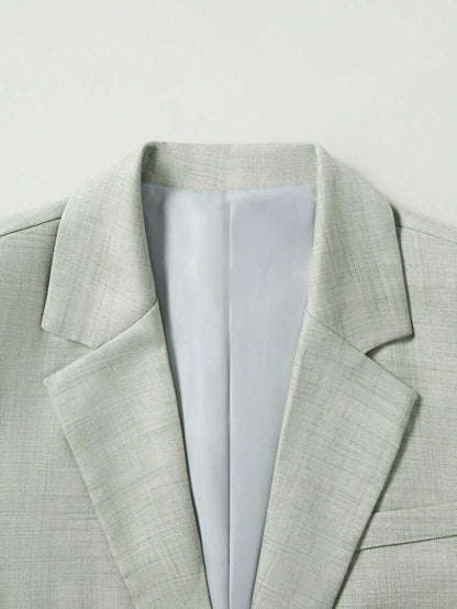 Leon™ – Completo Uomo Blazer & Pantalone Monocolore