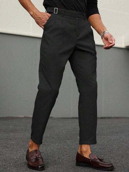 Lorenzo™ – Pantalone Uomo Casual Elegante Monocolore
