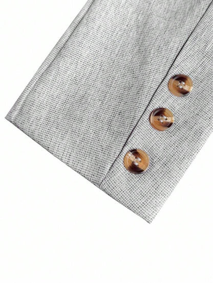 Leon™ – Completo Uomo Blazer & Pantalone Monocolore