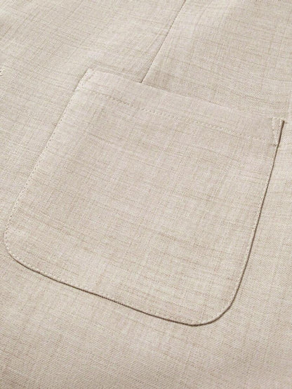 Valerio™ – Completo Uomo Casual con Blazer Monocolore e Pantalone