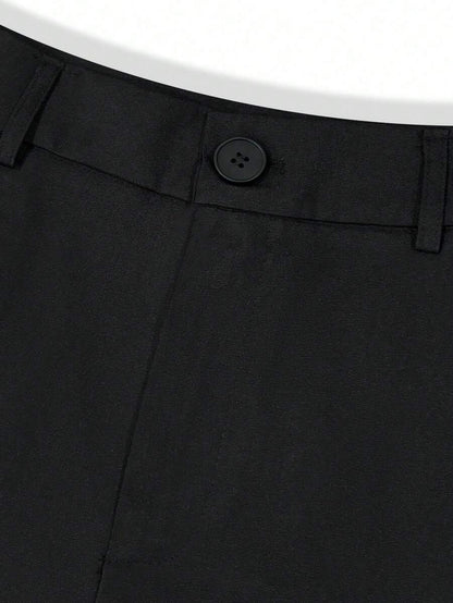 Raffaele™ – Completo da Uomo con Camicia a Maniche Lunghe e Pantalone Coordinato