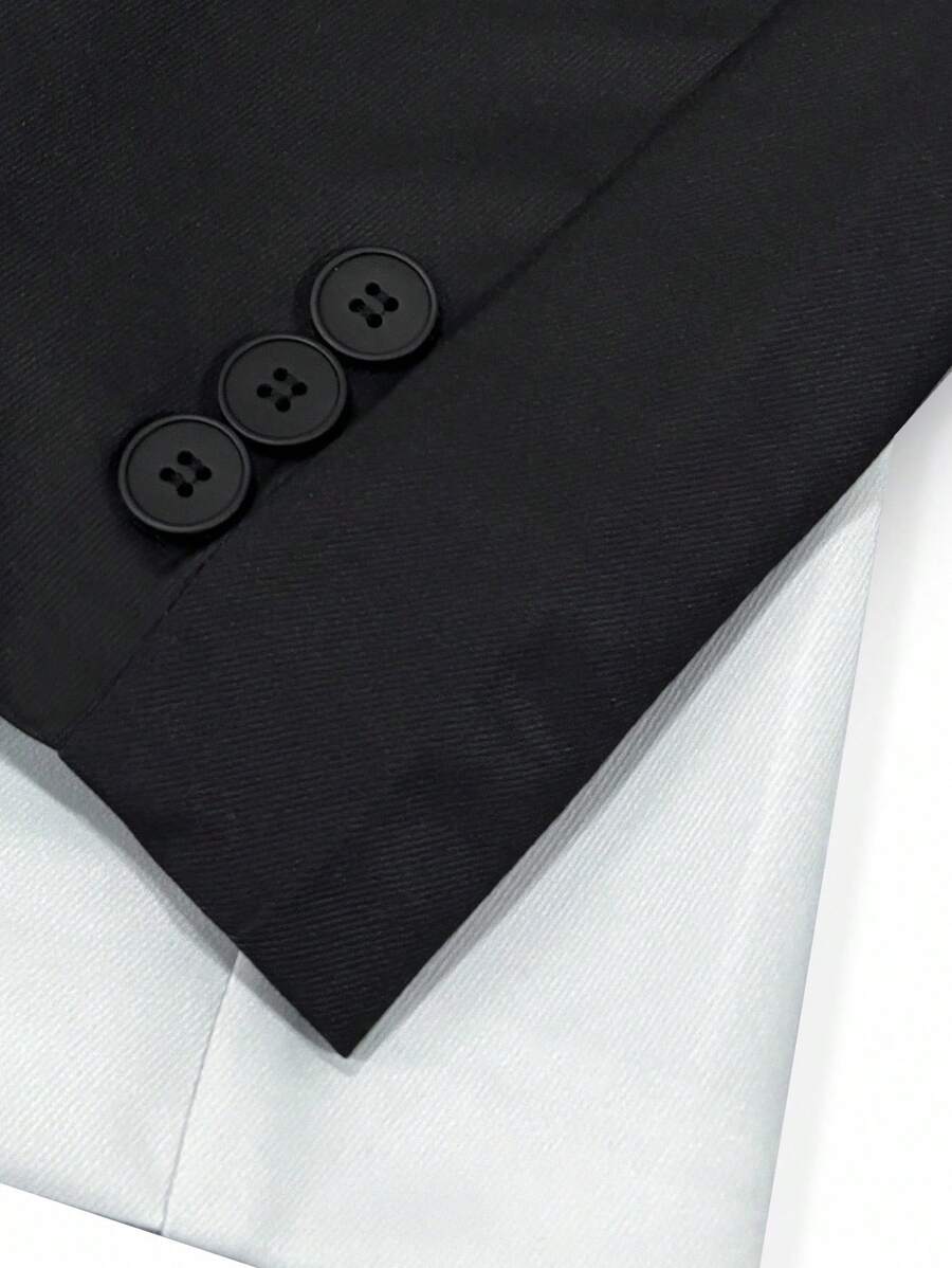 Raffaele™ – Completo da Uomo con Camicia a Maniche Lunghe e Pantalone Coordinato