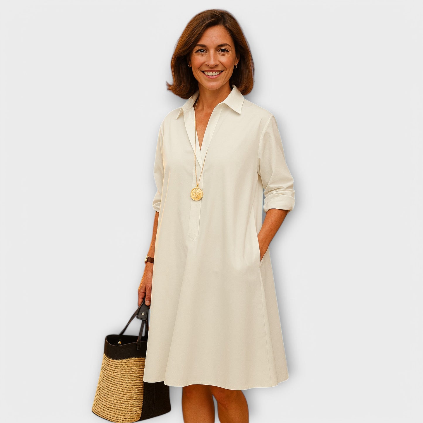 Aurora™ - Vestido de camisa moderno