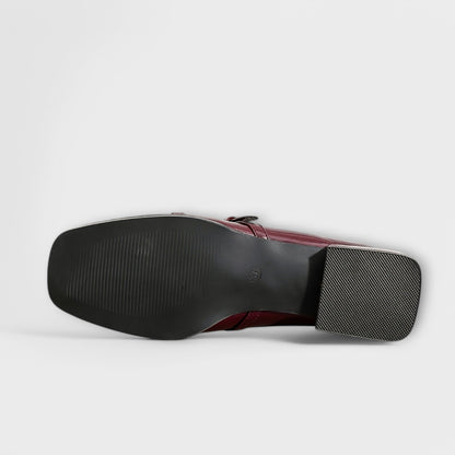 Isabel™ - Mocassins Bordô