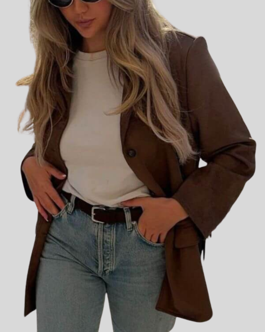 Cristina™ - Blazer Vintage Luxuoso