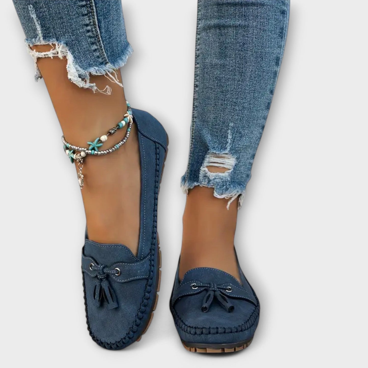 Teresa™ - Mocassins de pele