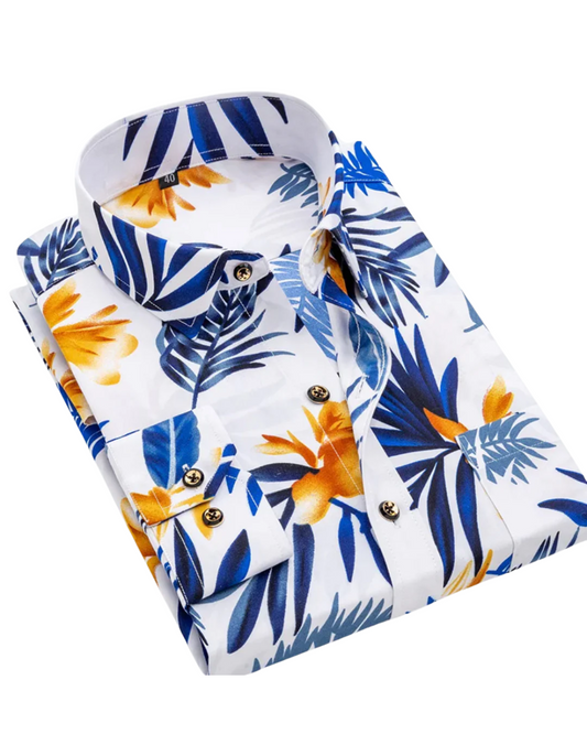 Luxonova - Nautical Print Shirt