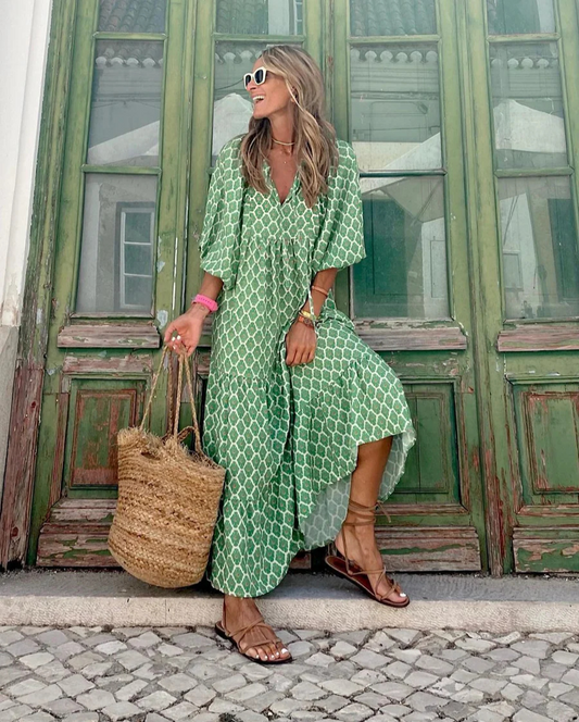 Elin | Vestito Maxi Bohemien