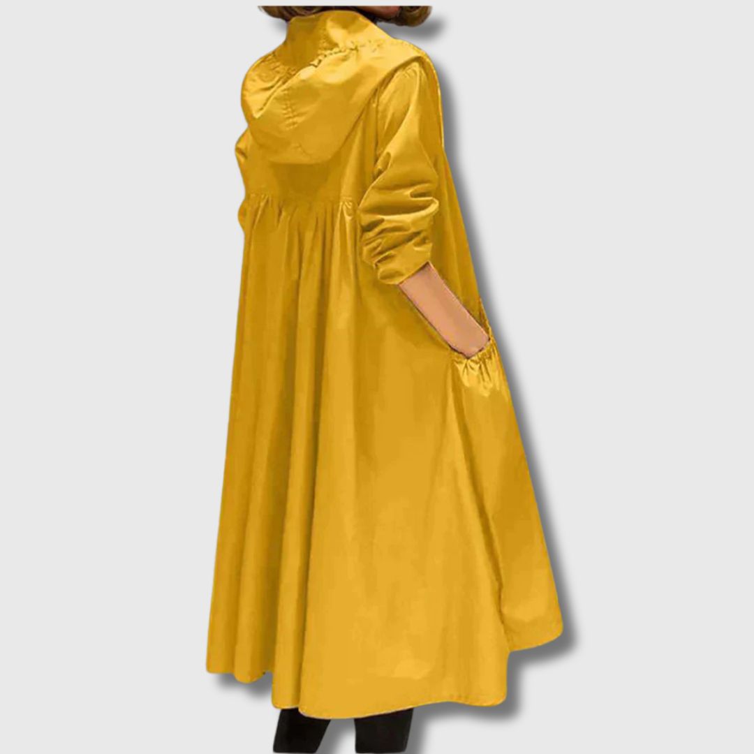 Roberta™ - Gabardina comprida para conforto