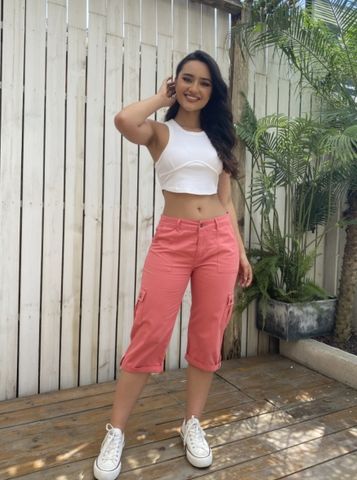 Nina™ Capri Cargo Shorts for Women