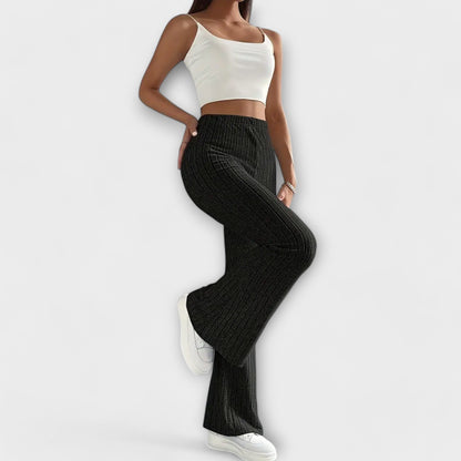 Alícia™ - Calças largas elegantes