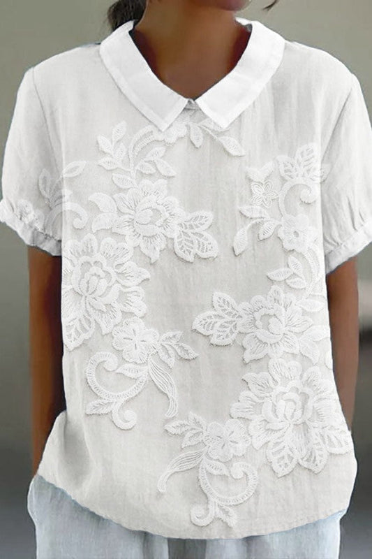 Blusa con Collo Lily