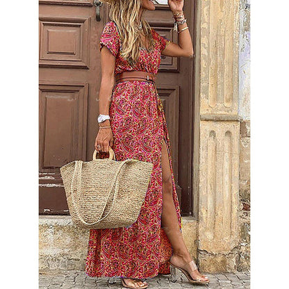 Luna | Elegante Abito Maxi Bohemien