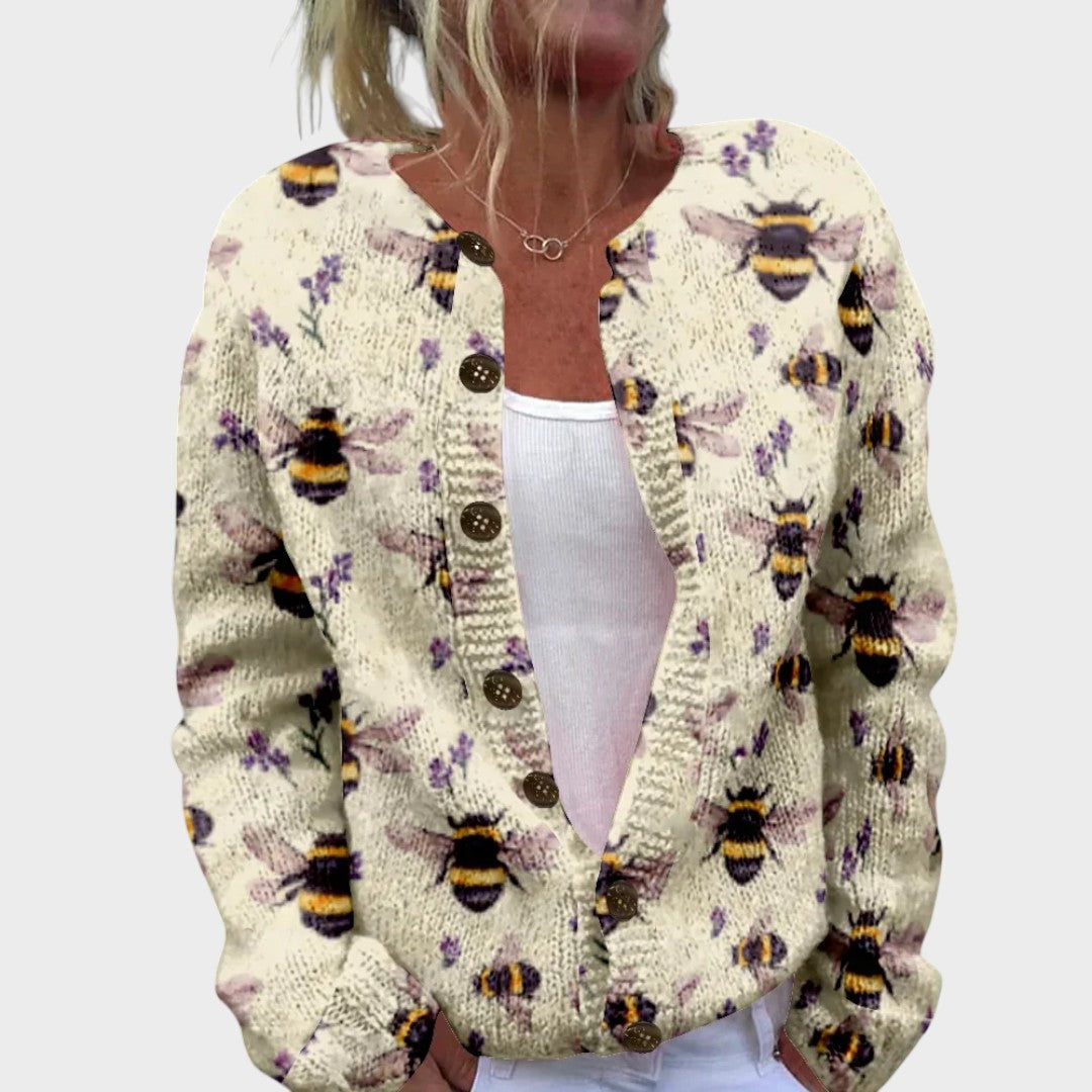 Alice™ - Cardigan Floral de Outono