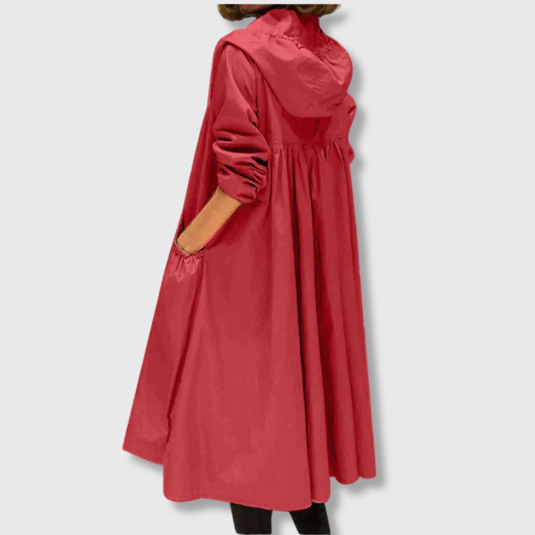 Roberta™ - Gabardina comprida para conforto