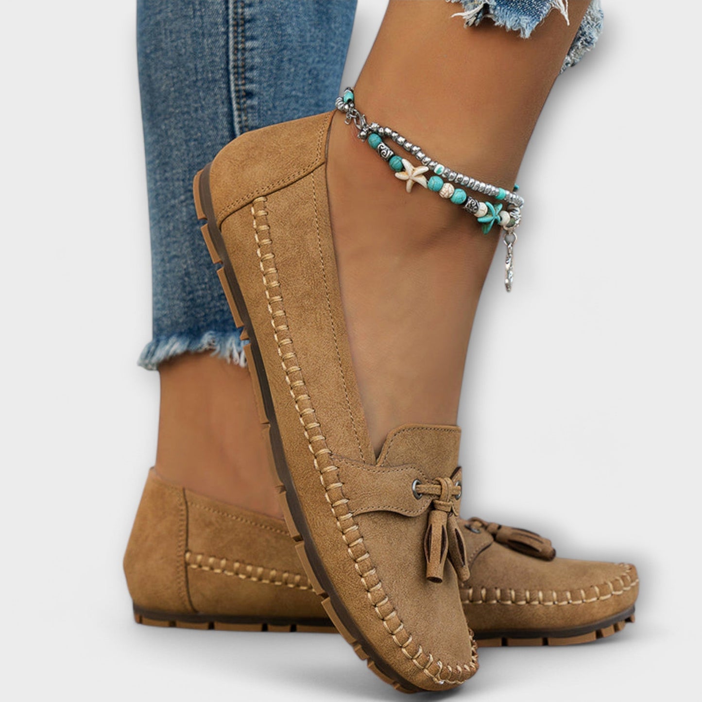 Teresa™ - Mocassins de pele