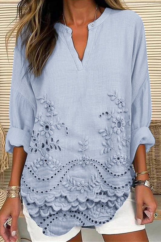 Blusa Coastal Bloom