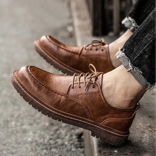 Sapatos em Couro Verdadeiro Westwell™ Lowcut