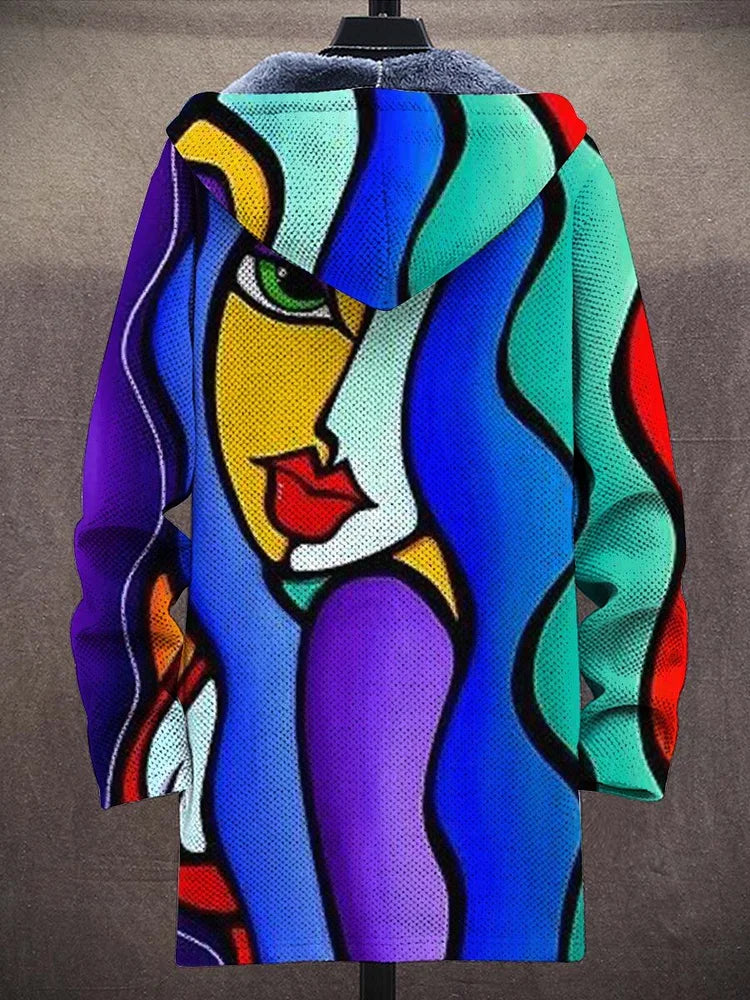 Allira™ | Cardigan Luxuoso com Inspiração Artística
