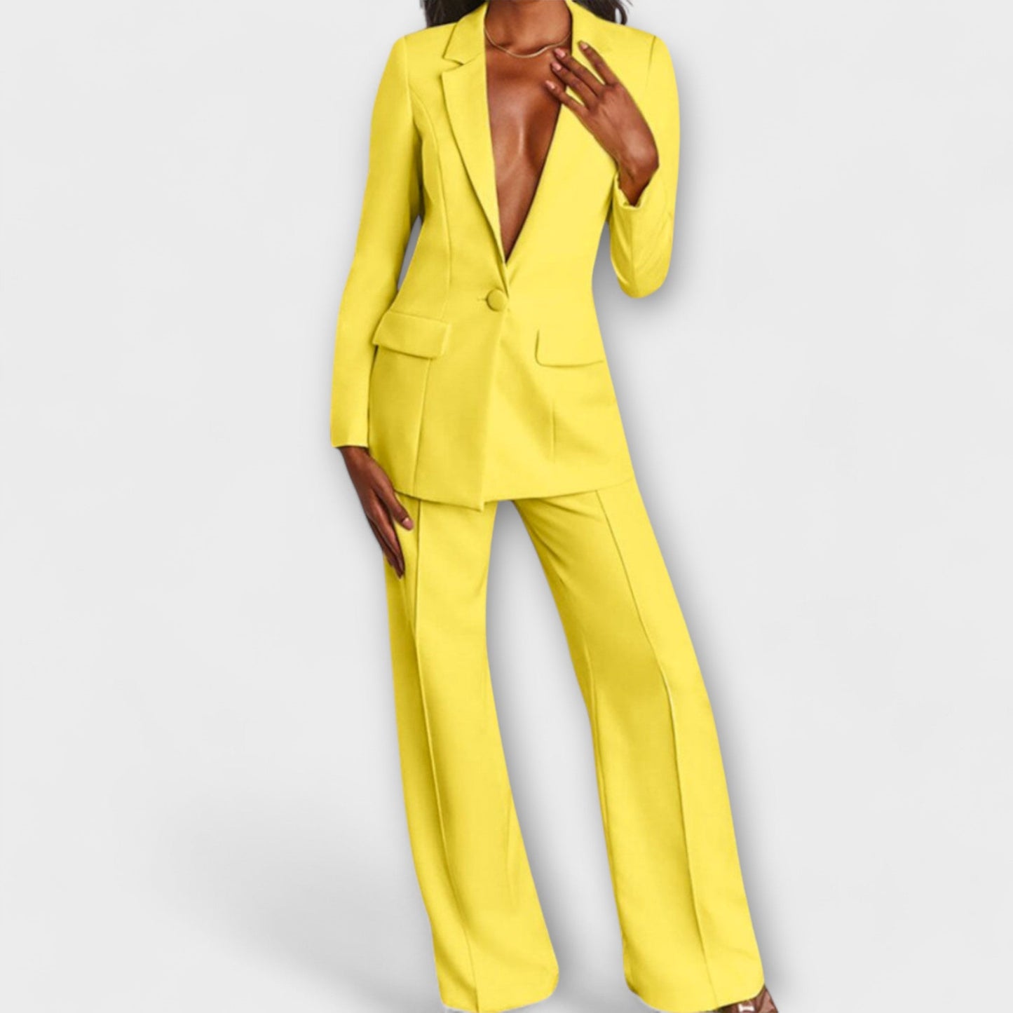 Amelia™ - Fato Feminino Elegante