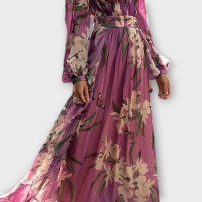 Cláudia™ - Vestido maxi elegante de alta qualidade