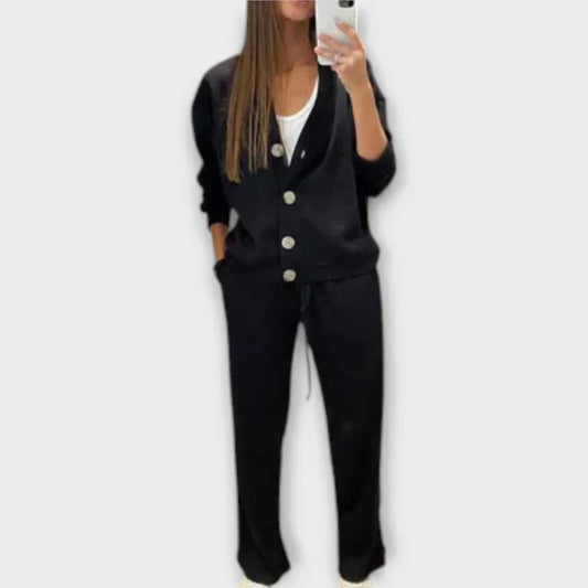 Mariana™ - Blusa de mangas longas e calças