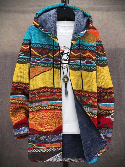 Jindalee™ | Cardigan Luxuoso com Inspiração Artística