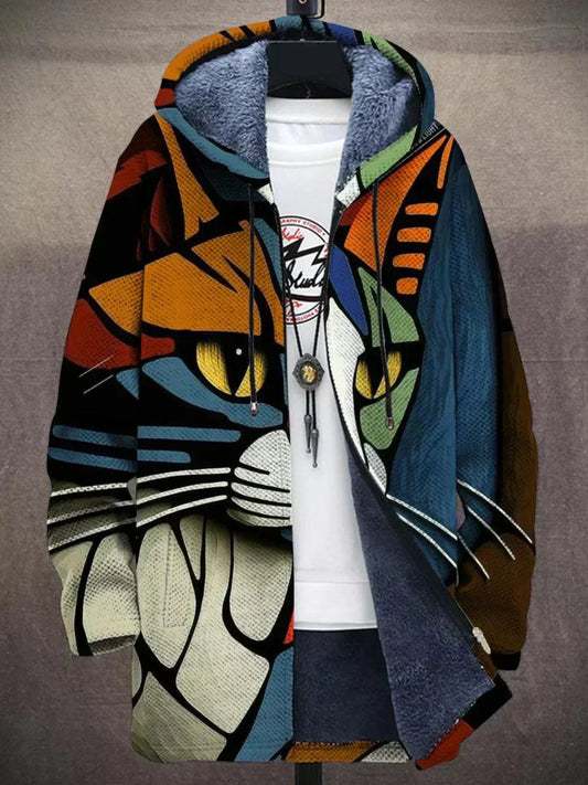 Jindalee™ | Cardigan Luxuoso com Inspiração Artística