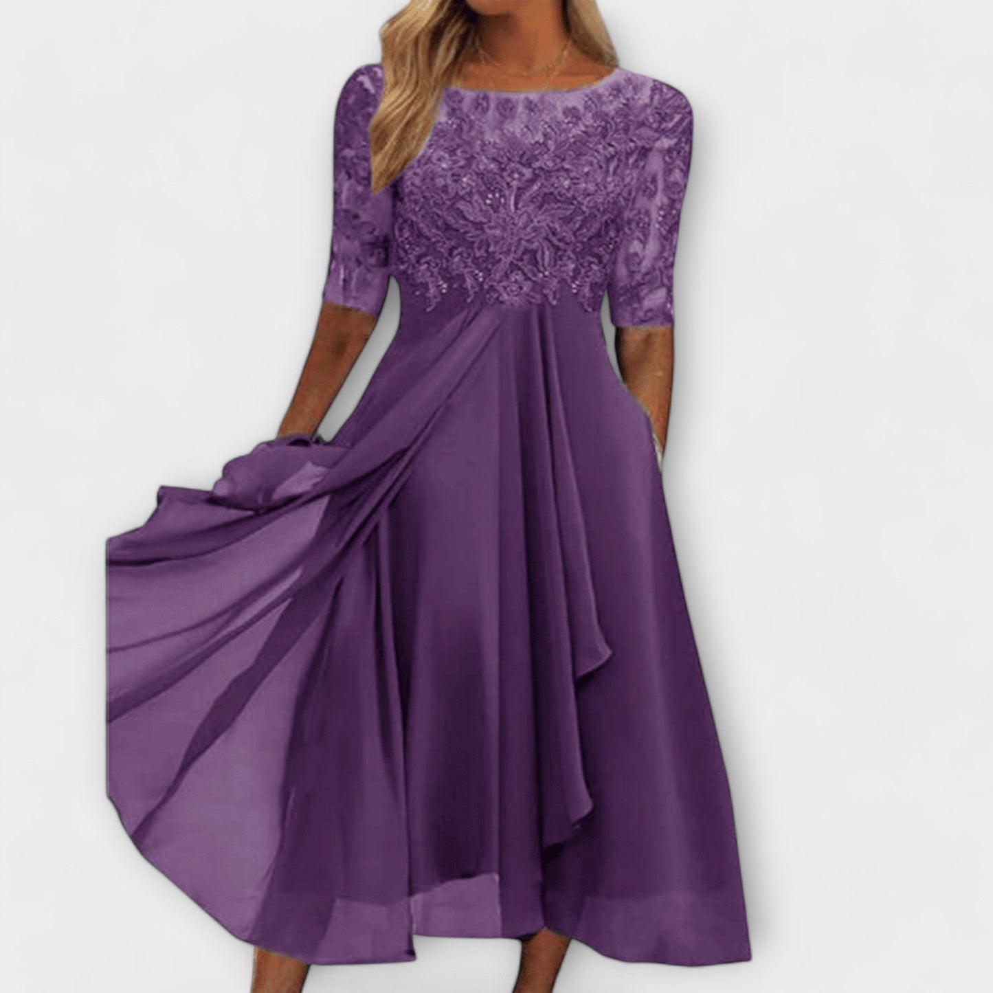 Sara™ – Vestidos Elegantes para Convidadas de Casamento