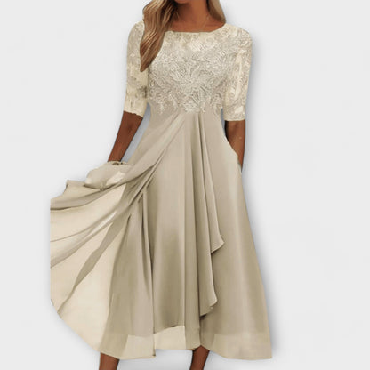 Sara™ – Vestidos Elegantes para Convidadas de Casamento
