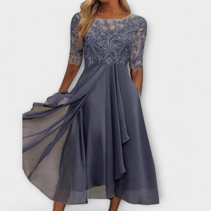 Sara™ – Vestidos Elegantes para Convidadas de Casamento