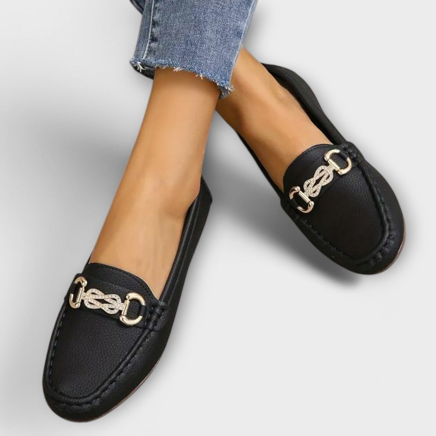 Cristina™ - Mocassins de pele