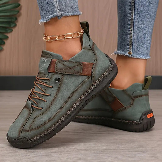 Sophie™ | Dark Green Comfort Rando Footwear