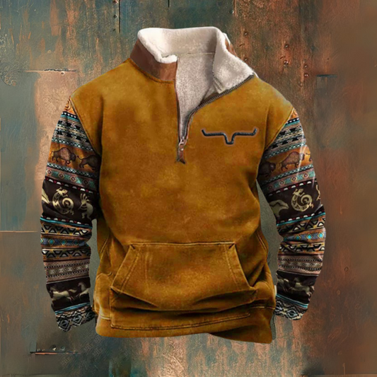 RODEO — Jaqueta de Meio-Zíper Outono-Inverno