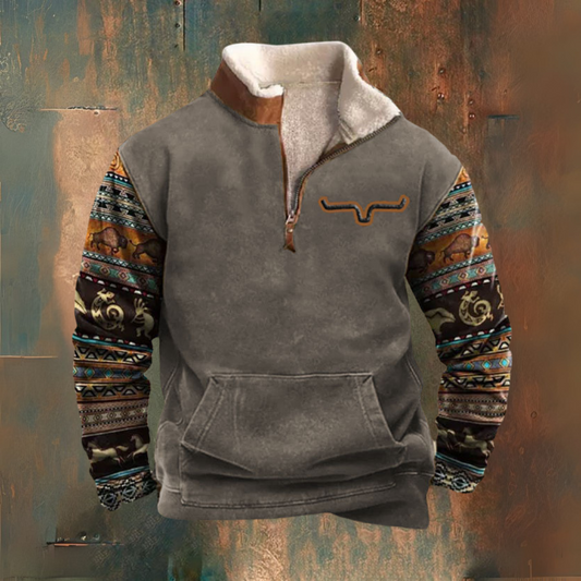 RODEO — Casaco de Meia-Zip para Outono-Inverno
