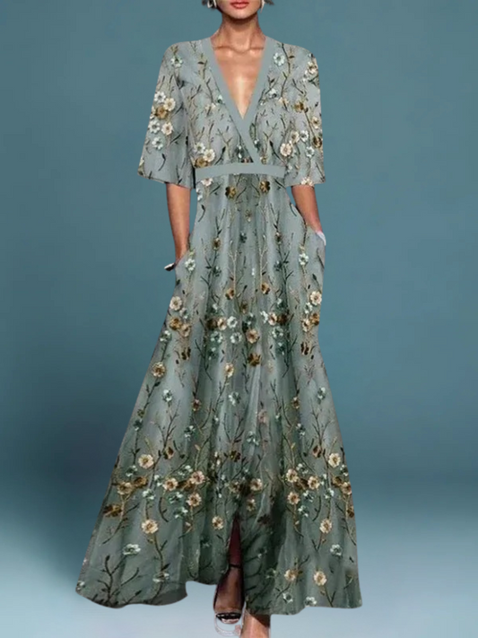Isabella™ | Maxi Abito a Fiori