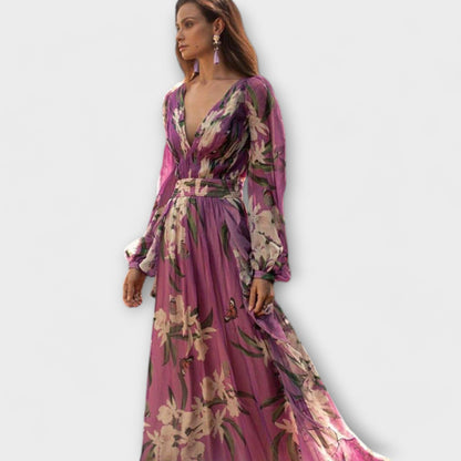 Cláudia™ - Vestido maxi elegante de alta qualidade