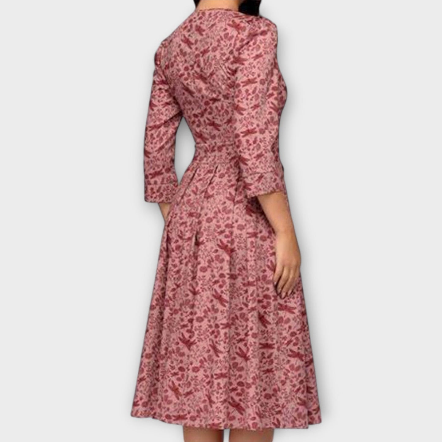 Carolina™ - Vestido elegante pelo joelho
