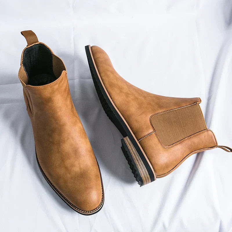 Kayden™ | Chelsea Leather Boots